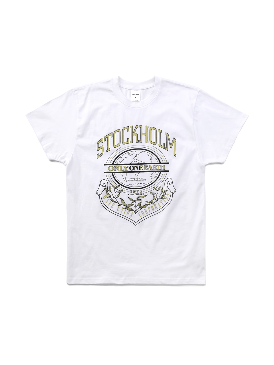 Stockholm short sleeve T-shirt white