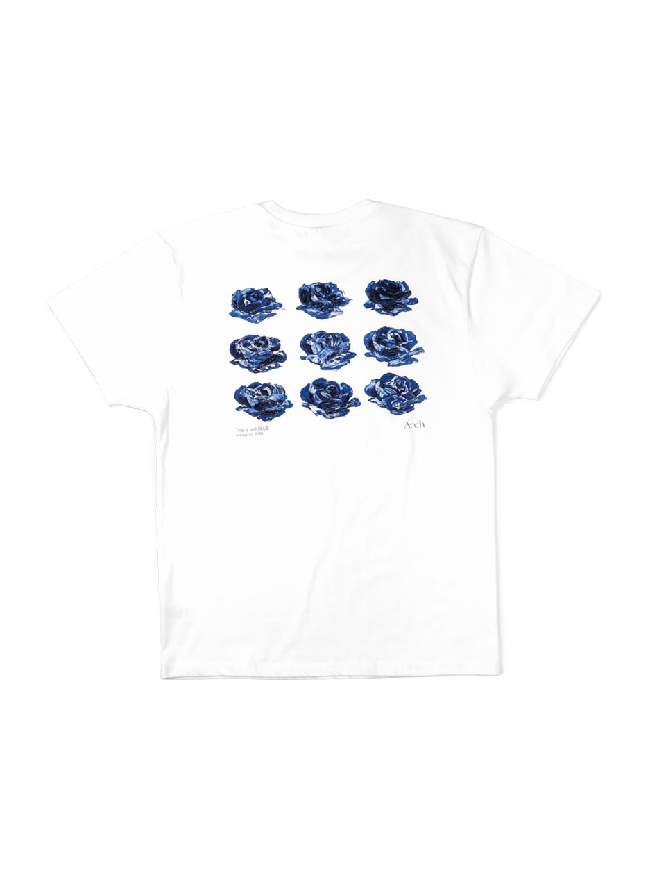 mareykrap This is not BLUE #1 short sleeve T-shirt white