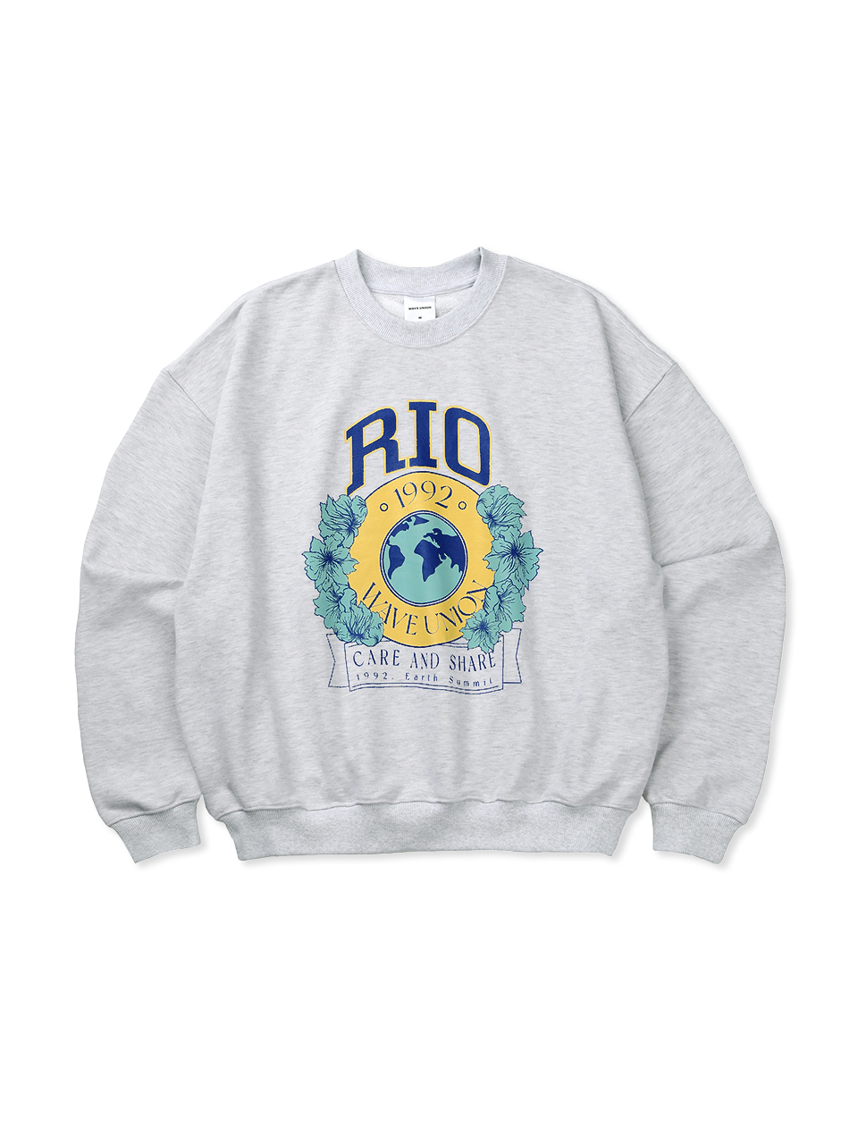 Rio Oversized fit Sweatshirt heather gray