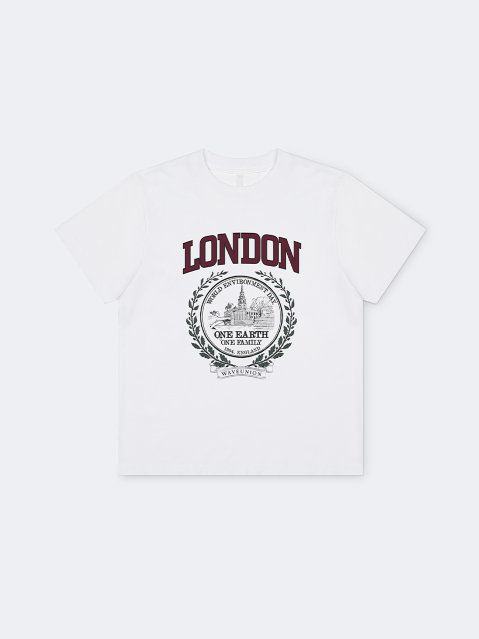 London T-shirt white