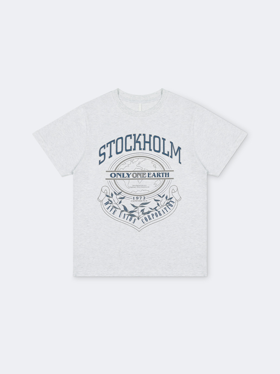 Stockholm T-shirt heather gray