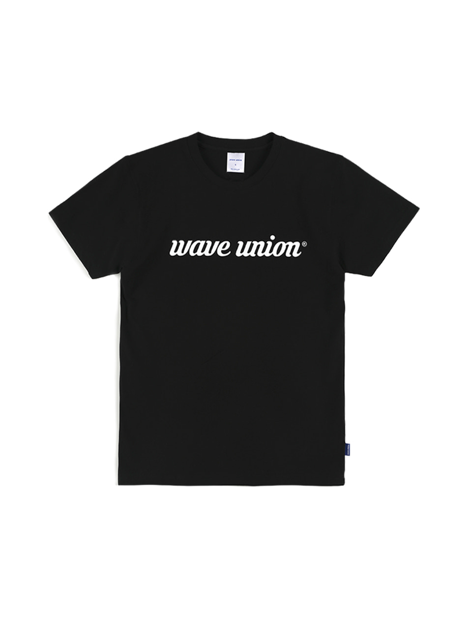 Front logo short sleeve T-shirt black