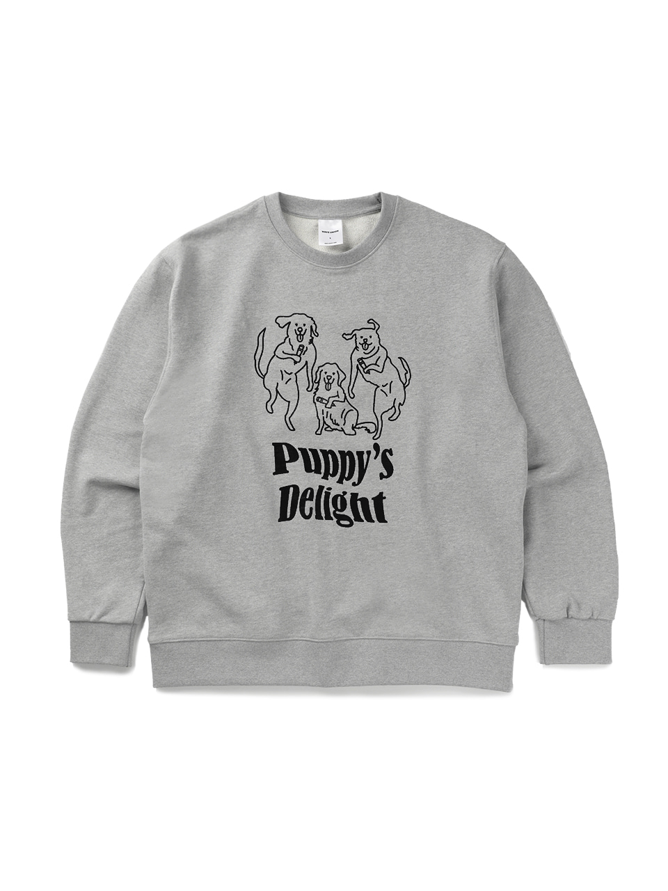 Puppy&#039;s delight Sweatshirt gray