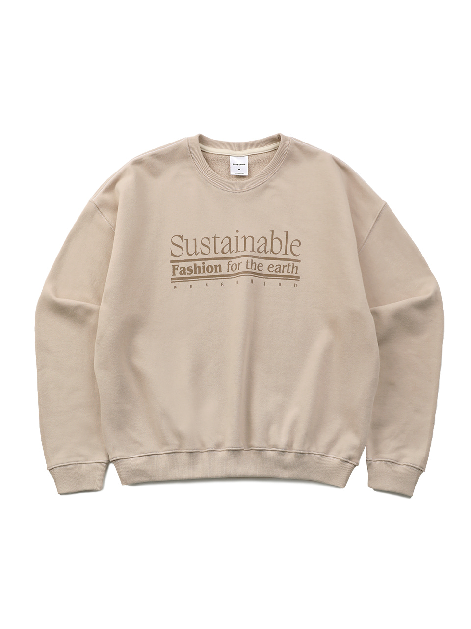 Sustainable Sweatshirt beige