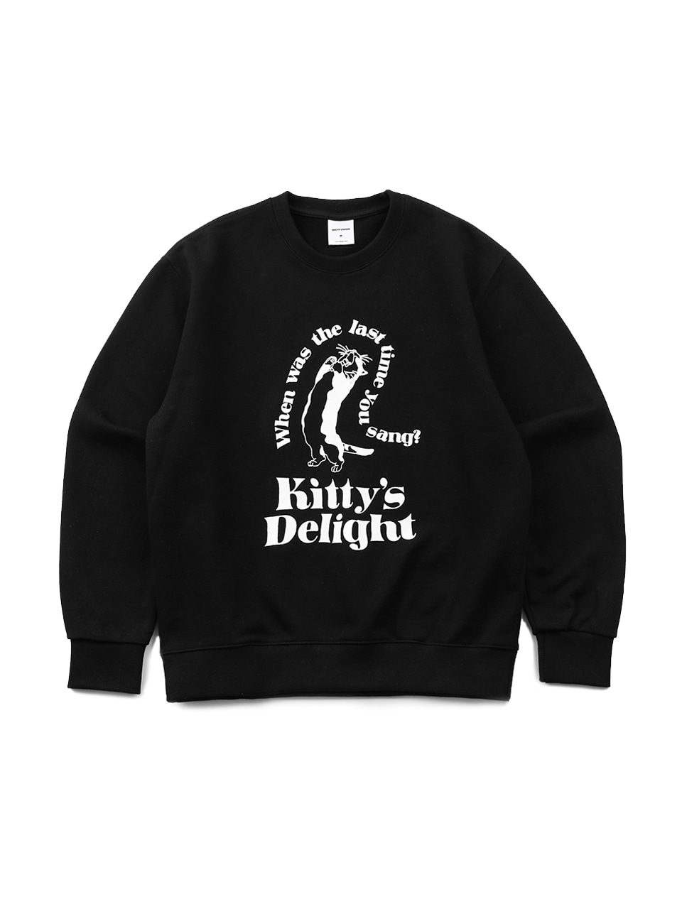 Kitty&#039;s delight Sweatshirt black