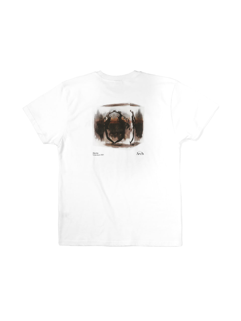 Sunyoung an Mantra #1 short sleeve T-shirt white