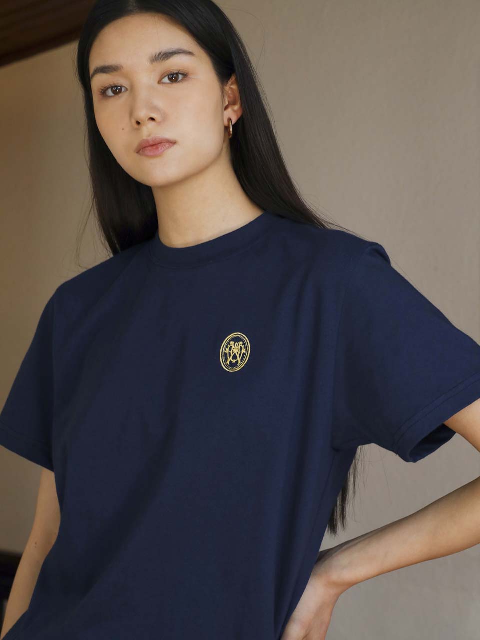 Symbol Short sleeves t-shirts navy