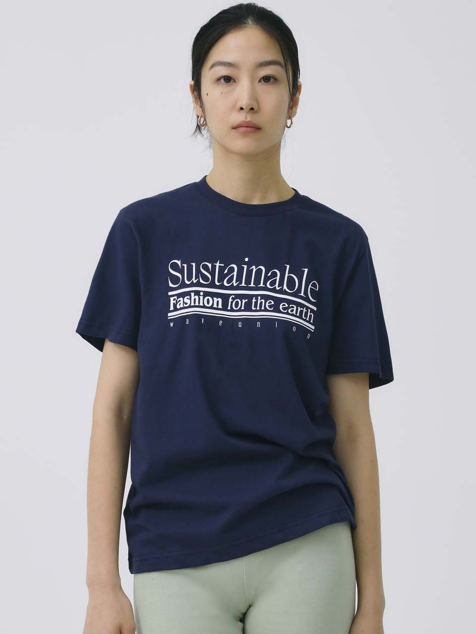 Sustainable Short sleeve T-shirt navy