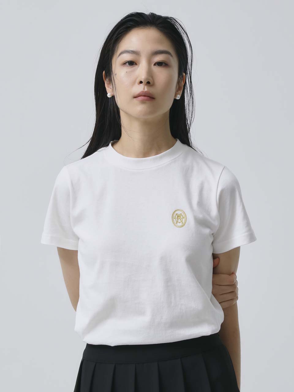 Symbol Slim fit T-shirt white