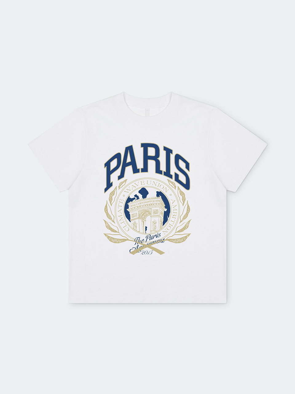Paris T-shirt white
