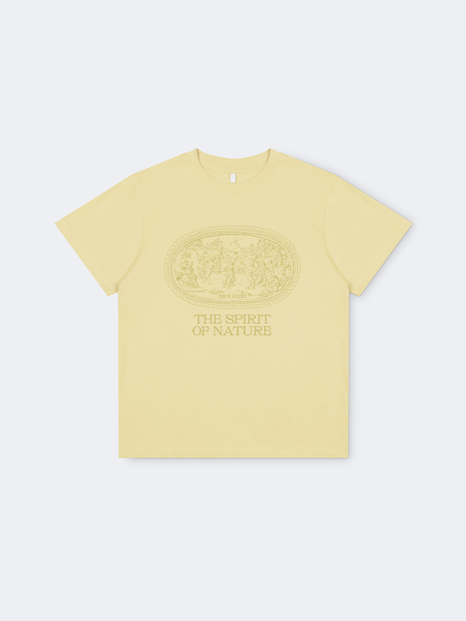 Nymphs T-shirt mustard