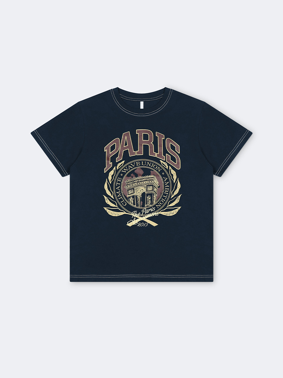 Paris T-shirt navy